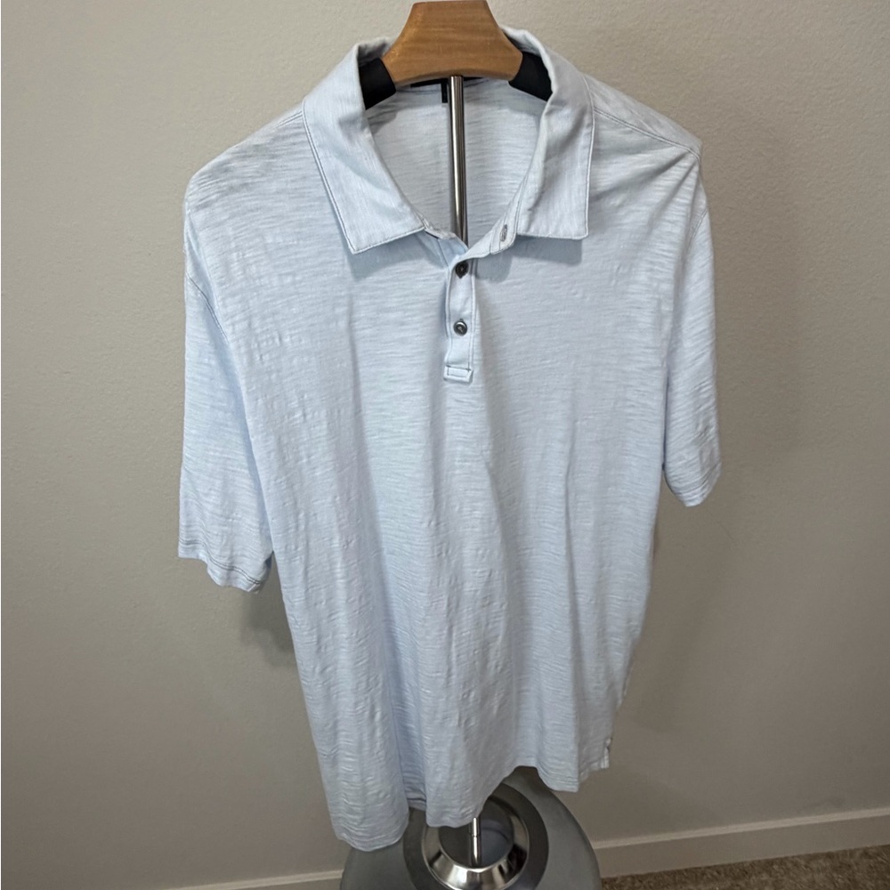 Robert Barakett Light Gray Polo Shirt M1